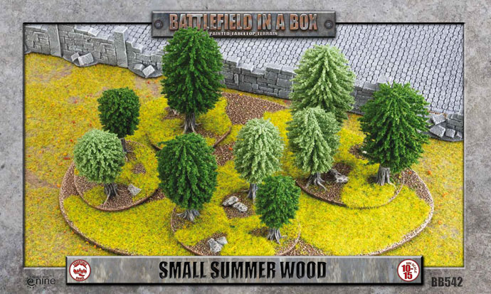 Battlefield in a Box: Small Summer Wood (BB542)