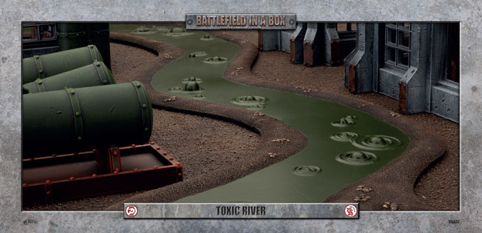 Battlefield in a Box: Battlefield in a Box: Toxic River (BB576) 