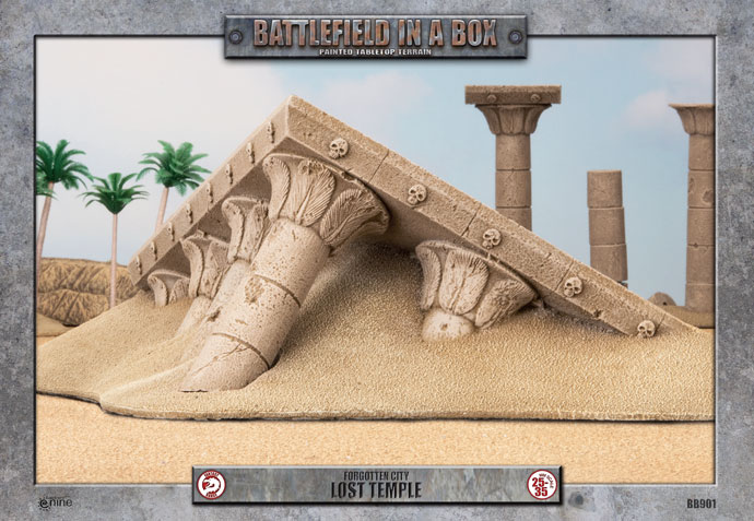 Battlefield in a Box: Forgotten City Lost Temple (BB901) 