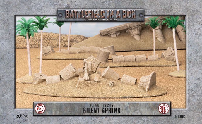 Battlefield in a Box: Forgotten City Silent Sphinxes (BB905) 